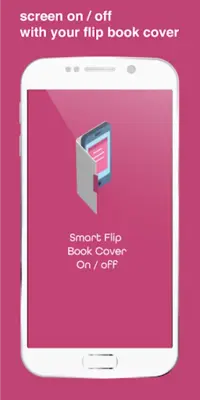 Smart flipbook case on-off 2021 android App screenshot 1